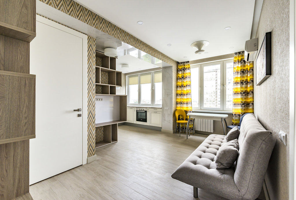 Фотосъёмка однокомнатной квартиры для аренды на Новом Арбате